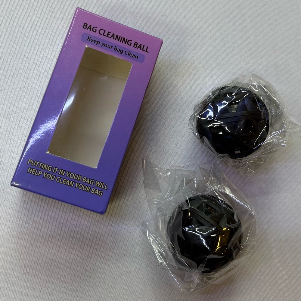 Bag Cleaning Ball Set Reusable Dust Crumb Pet Hair Collector for Purse Handbag